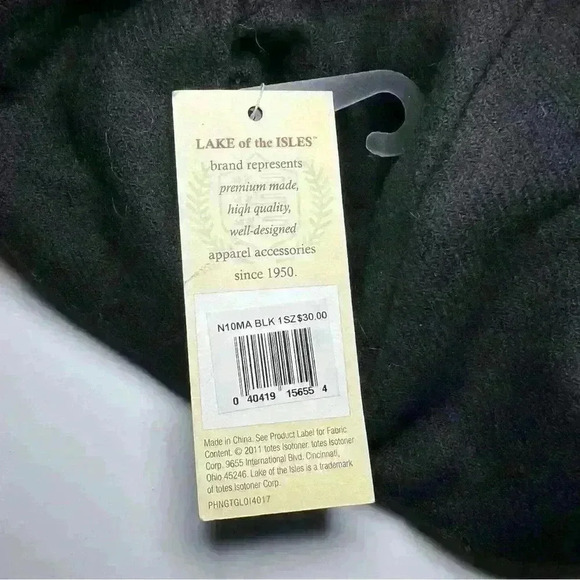 Lake of the Isles Wool Blend Adjustable Newsboy Golf Hat - Picture 7 of 7